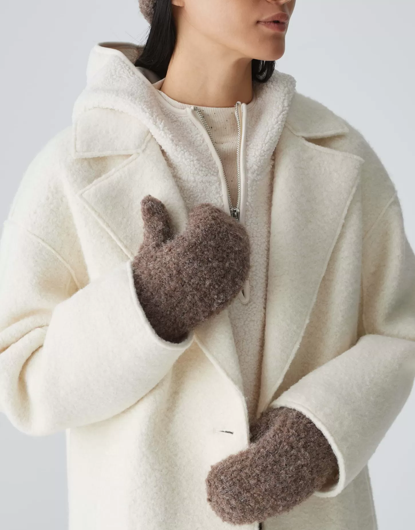 DAMES OPUS Want Apati Gloves Bruin Online Bestellen