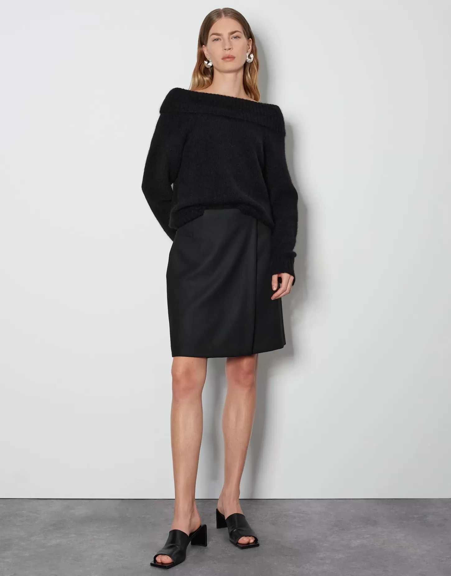 DAMES OPUS Wikkelrok Onessa Zwart Online Bestellen