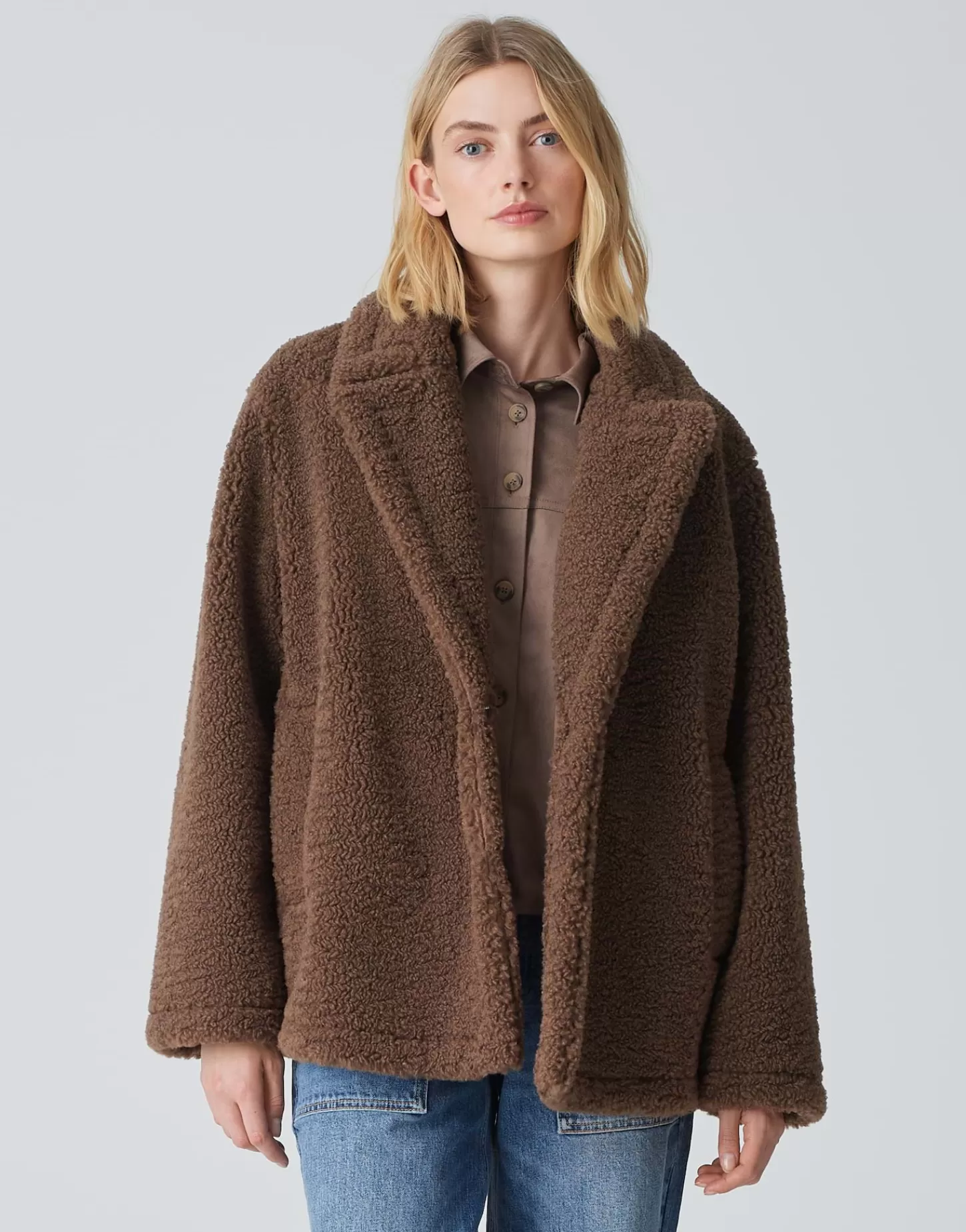 DAMES OPUS Winterjas Heverly Bruin Online Bestellen