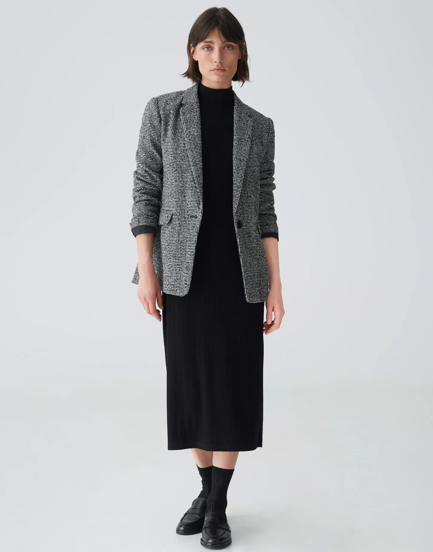 DAMES OPUS Wollen Blazer Jendala Zwart Online Bestellen