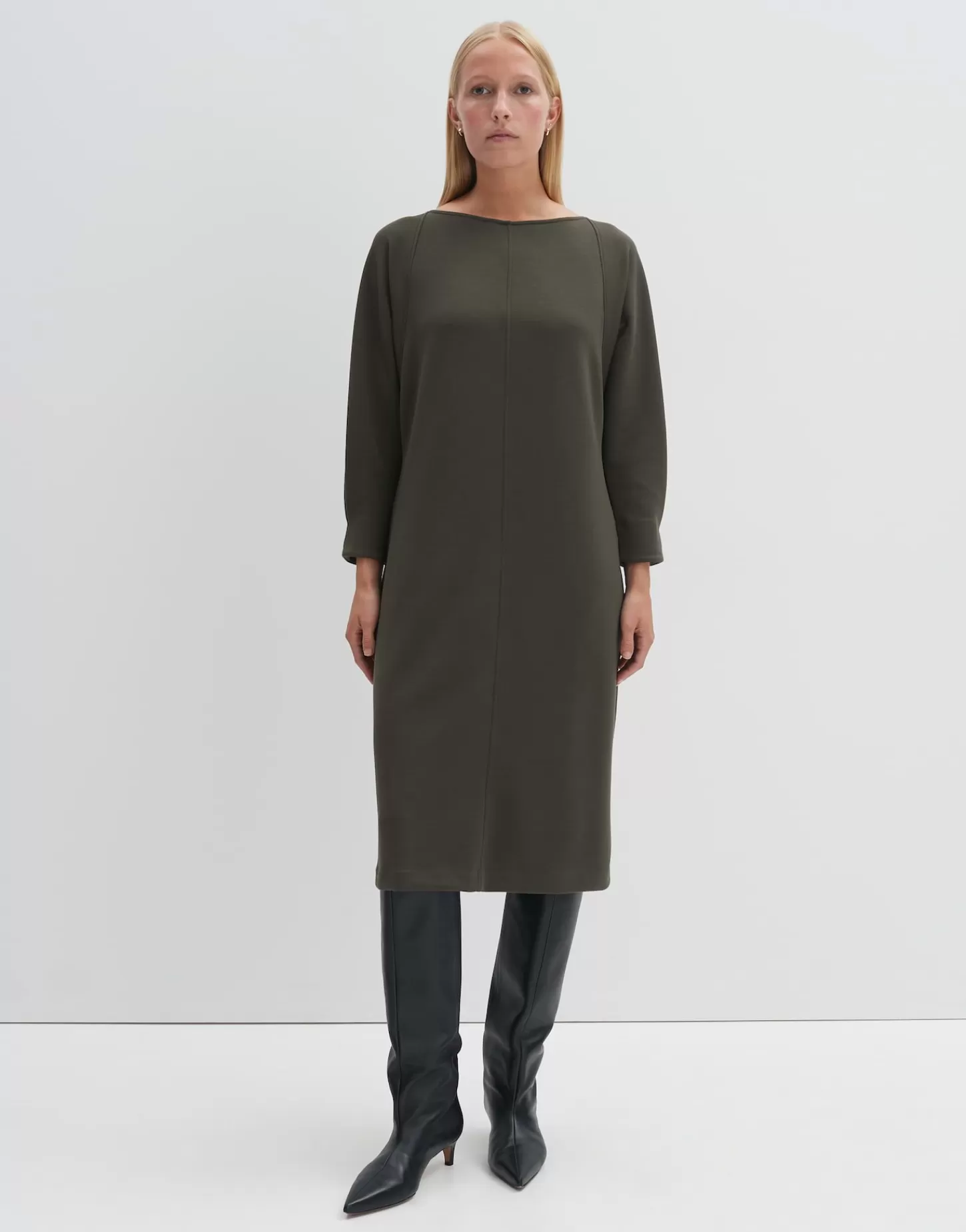 DAMES OPUS Zweetjurk Qelena Groen Online Bestellen